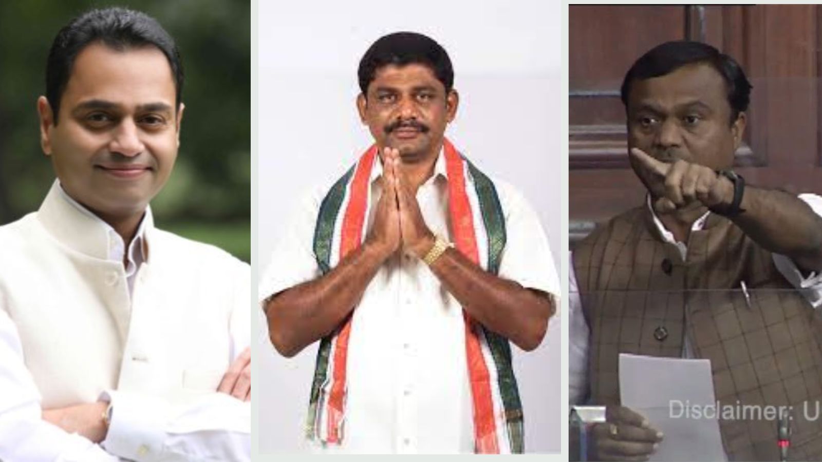 3 Congress MPs suspended