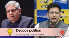 jagdeep dhankhar raghav chadha rajya sabha leader