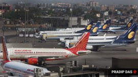 icra indian airlines loss