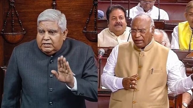 suspension of Oppn MPs, Mallikarjun Kharge, Jagdeep Dhankar, parliamentary proceedings disruption, parliamentary democracy, Lok Sabha proceedings, indian express news