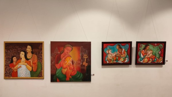 17 artists of Amar 90’R group of GCAC, Kolkata alumni exhibit at Lalit ...