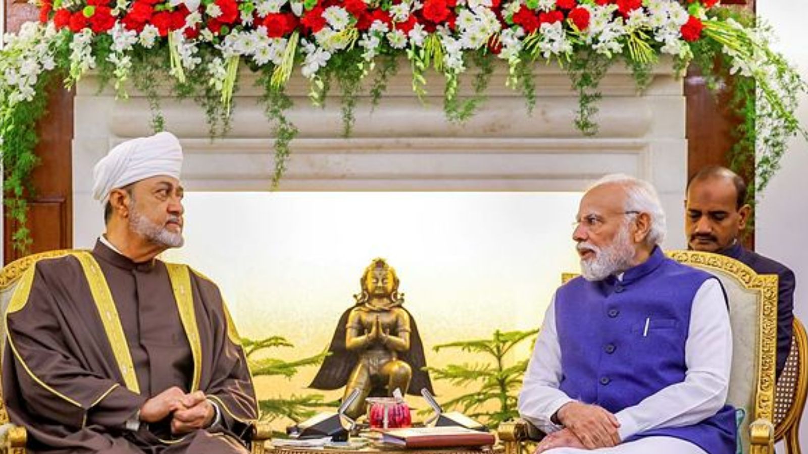 PM Modi, Oman’s Sultan adopt vision document, discuss Gaza | Delhi News