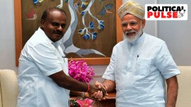 pm modi, kumaraswamy, political pulse, indian express