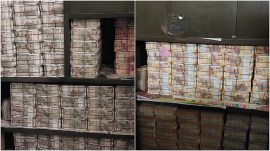 Cash haul at firm linked to Cong MP over Rs 350 cr as counting ends