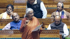 Lok Sabha passes Bills, Opposition MPs suspension, absent Opposition MPs, parliament winter session, paliament proceeding, paliament proceeding disruptions, indian express news