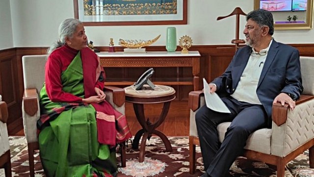 nirmala sitharaman, dk shivakumar, indian express