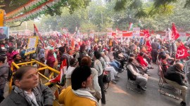 jantar mantar protest, india bloc, parliament mps suspension