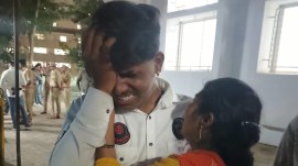 Abhay Kumar Mishral, small sparkling candle unit, Yashwantrao Chavan Memorial Hospital, indina express news