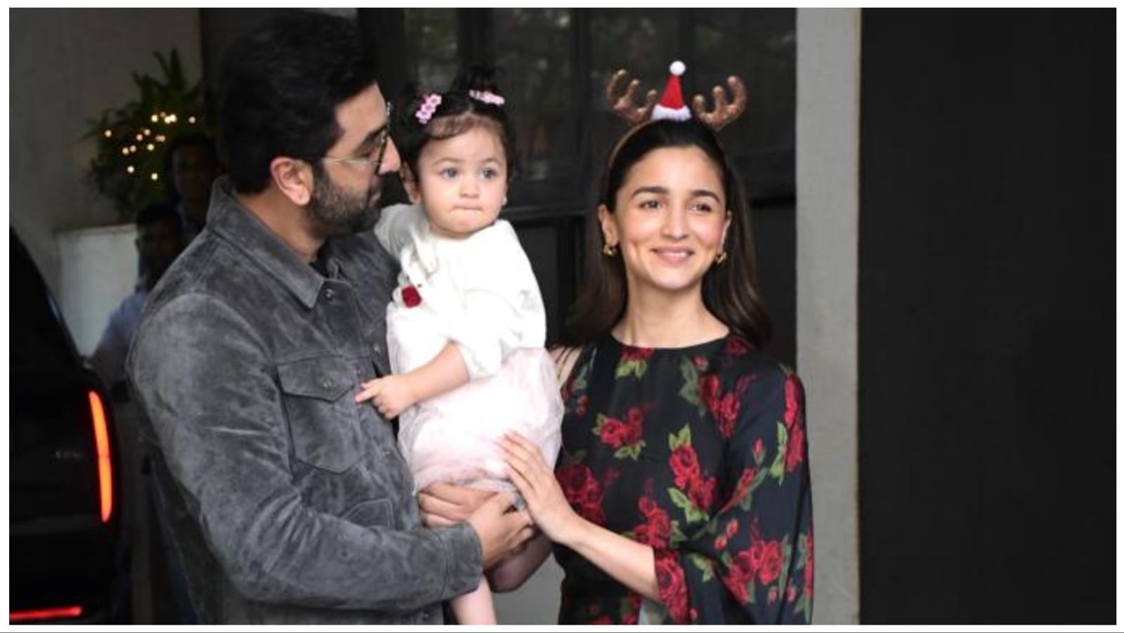 Ranbir Kapoor Holds Daughter Raha Close As He Returns From Vacation ...