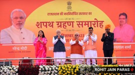 rajasthan oath taking