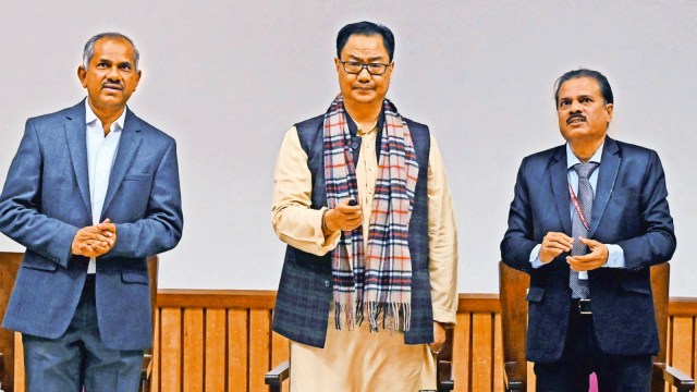 Kiren Rijiju, India Meteorological Department, M Ravichandran, Secretary, MoES, Indian express news, current affairs