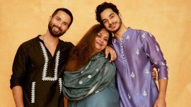 shahid kapoor, ishaan khatter with neelima azeem