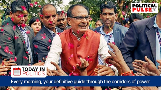 Chouhan has refused to comment on his future as CM.