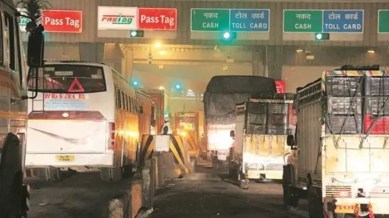 Illegal toll plaza, Morbi BJP leader's husband, Morbi ceramic unit owner booked, illegal toll gates, illegal toll plaza at national highway, National Highways Authority of India, indian express news