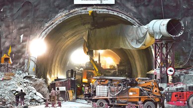 Tunnel collapse, Uttarkashi Tunnel collapse, Uttarkashi, Uttarakhand Tunnel collapse, Indian express news, current affairs