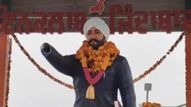udham singh statue vandalised