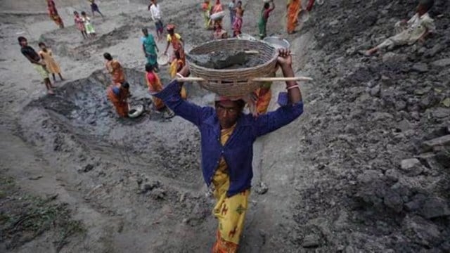 Women participation in NREGS, Periodic Labour Force Survey, female Labour Force Participation, MGNREGS, NREGS, PLFS, NREGS portal data, indian express news