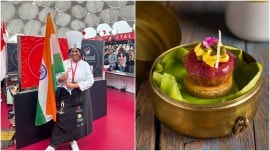Indian pastry chef, instructor and consultant Zareen Shaukat bagged the fourth spot in the World Tapas Competition 2023, recently held in Spain. (Credit: Zareen Shaukat)