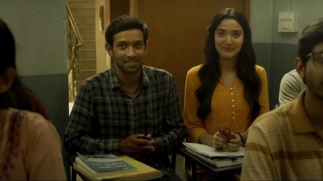 vikrant massey and medha shankr in 12th fail