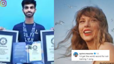 He has been listening to Taylor Swift since his childhood.