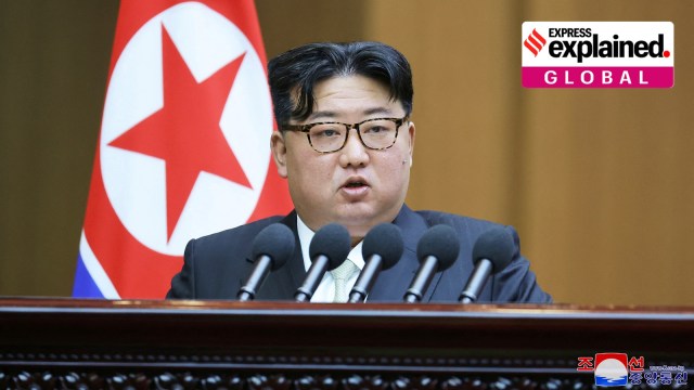 North Korean leader Kim Jong Un attends the 10th Session of the 14th Supreme People's Assembly of the Democratic People's Republic of Korea, at the Mansudae Assembly Hall, in Pyongyang, North Korea, January 15, 2024.