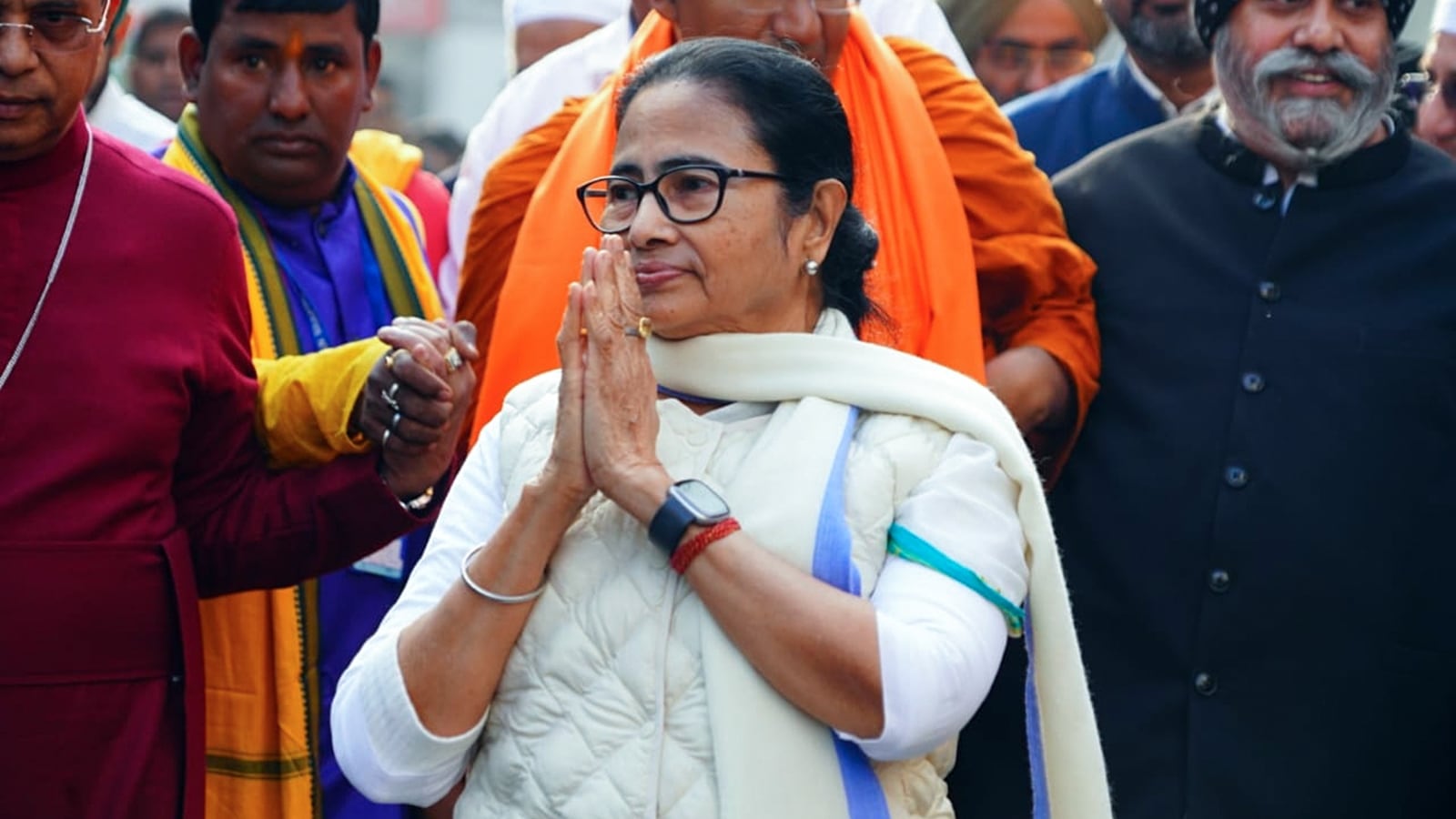 CM Mamata Banerjee Sanhati (integration) rally in Kolkata