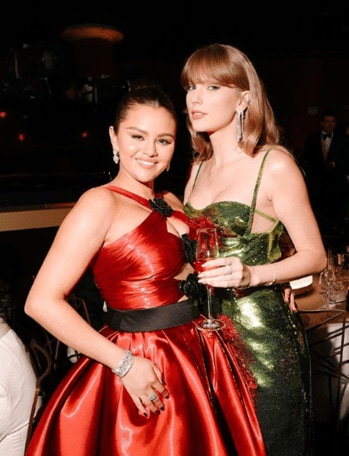 golden globes 2024 kylie jenner dress Mac Duggal - Blue Mesh Ruffle Strapless A-Line Midi Dress