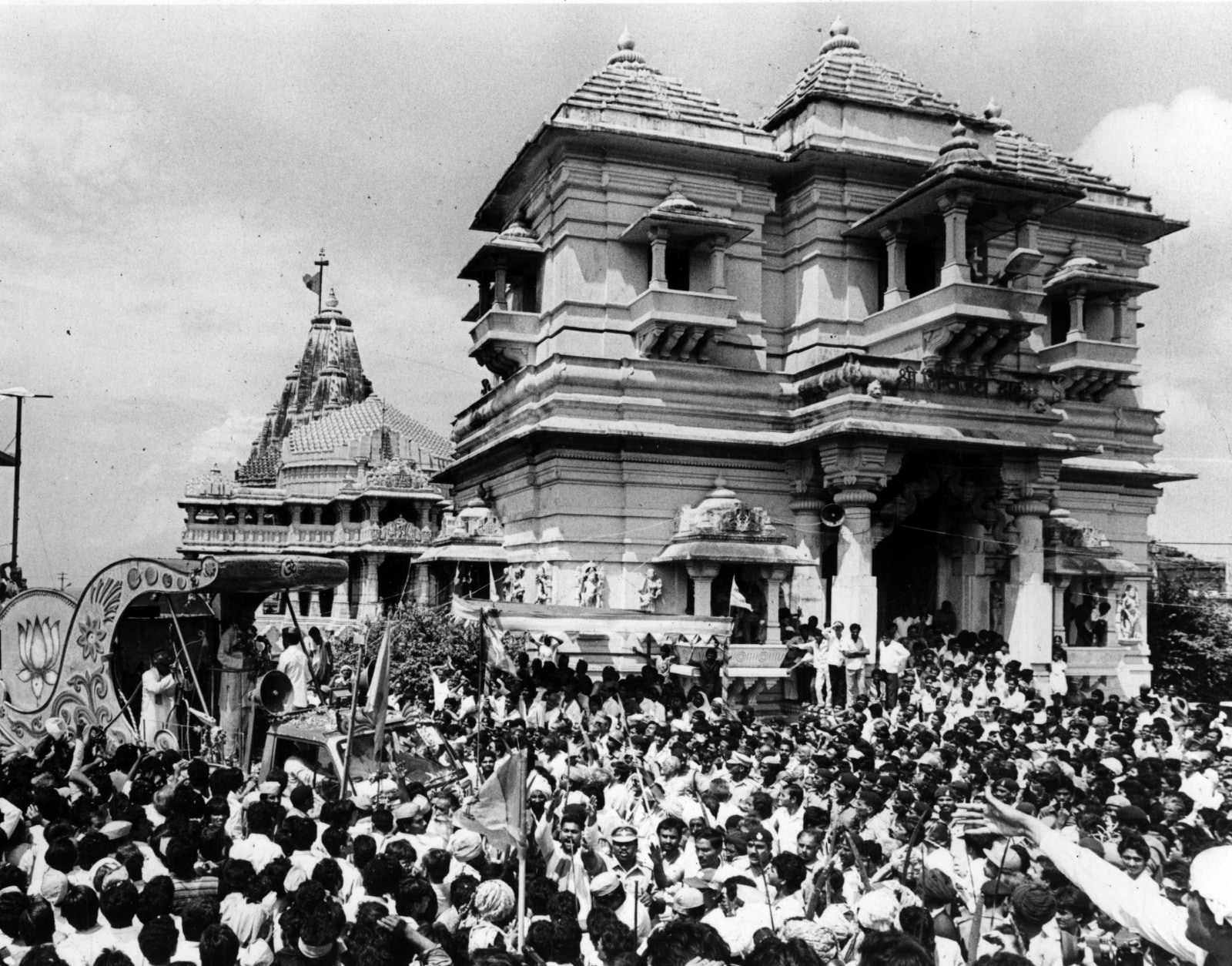 Somnath Temple in Gujarat before the yatra