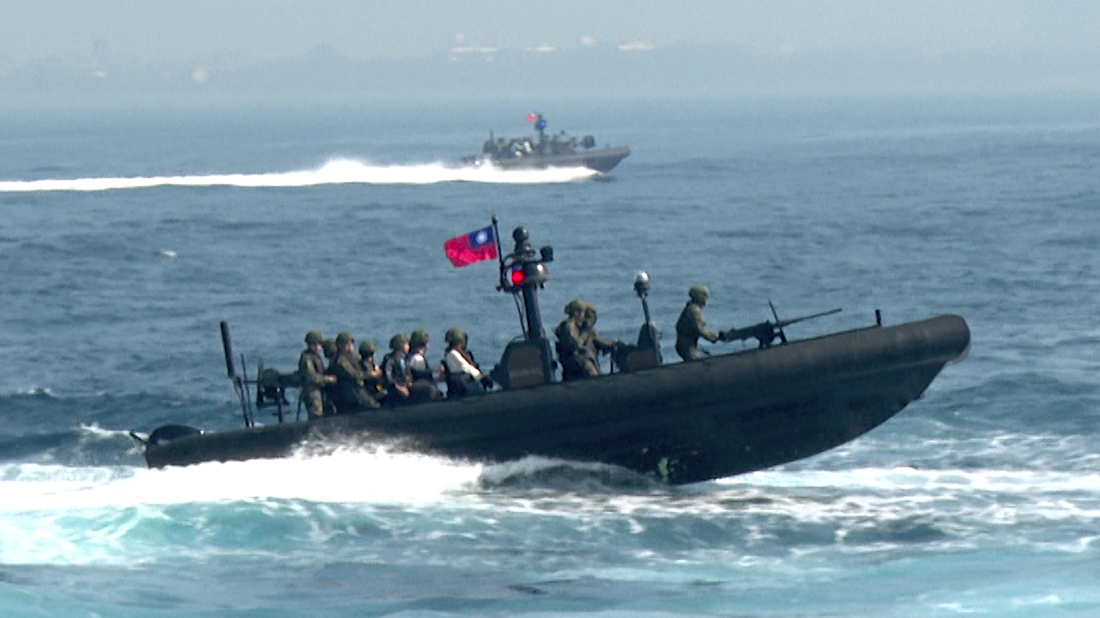 Taiwan holds military drills to defend against the threat of a Chinese ...