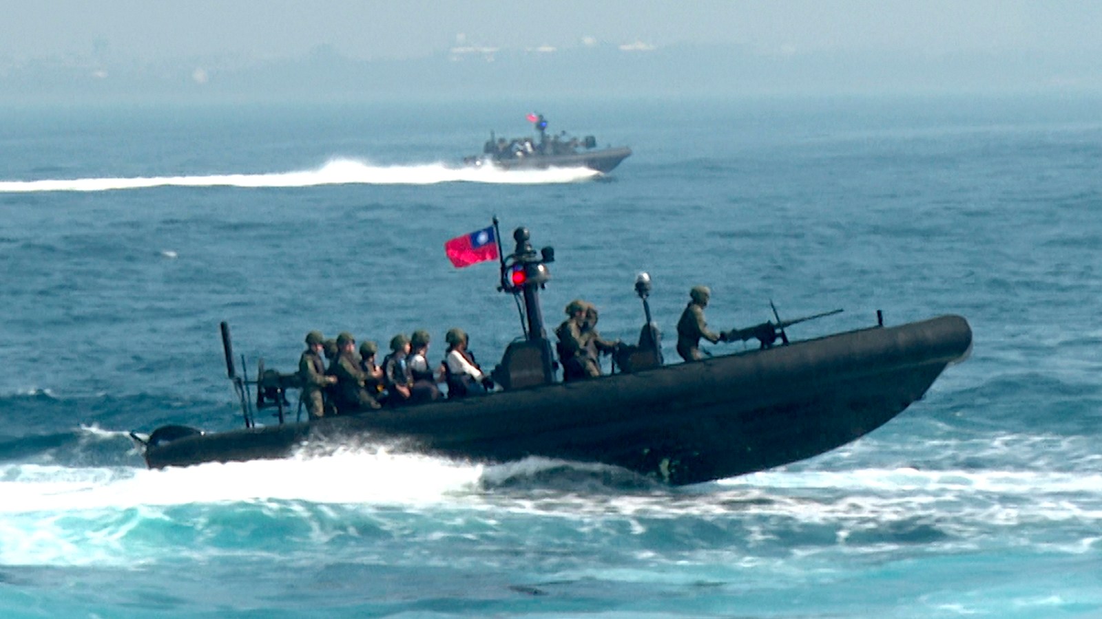 Taiwan holds military drills to defend against the threat of a Chinese ...