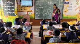 ASER 2023: In 2022, 34 per cent of schools had computers, a considerable drop from 45.5 per cent in 2018.