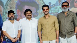 Actor Prabhu with cast of Nadikar