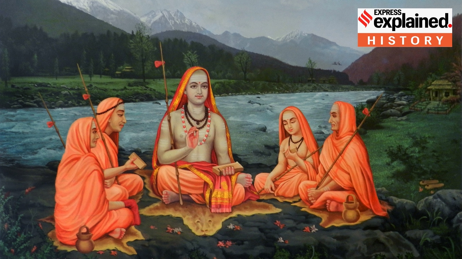 Adi Shankara is one of the most important figures in Hinduism, and one of the foremost proponents of Advaita Vedanta. (Wikimedia Commons)