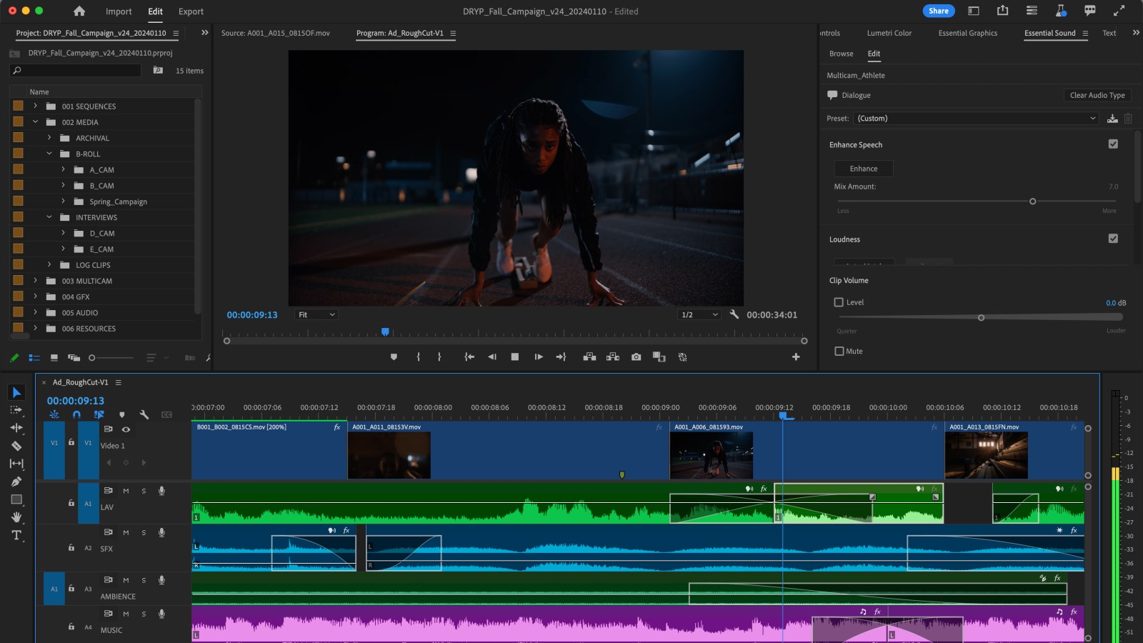 Adobe simplifies audio editing in new Premiere Pro update | Technology ...