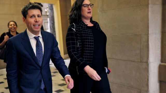 Sam Altman in the US Capitol Building
