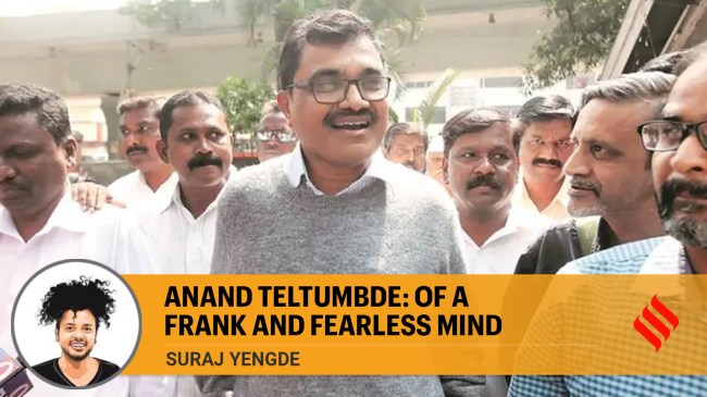 Dr. Anand Teltumbde (Express File Photo)