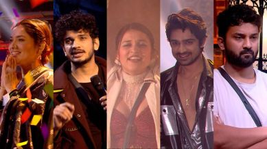 Ankita Lokhande, Munawar Faruqui, Mannara Chopra, Abhishek Kumar, Arun Mahshettey, Bigg Boss 17 finalists
