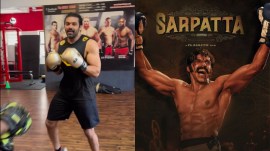Arya training for Sarpatta Parambarai 2