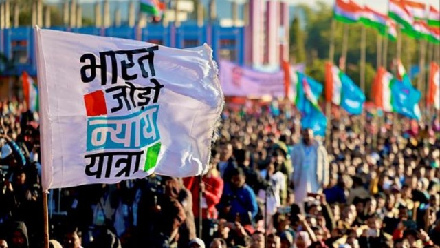BJP workers ran away as soon as I got off the bus Rahul in Assam as convoy ‘comes under attack’