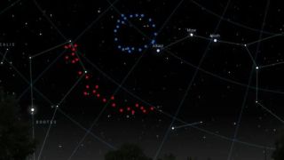 Artist's impression of what the big ring will look like.