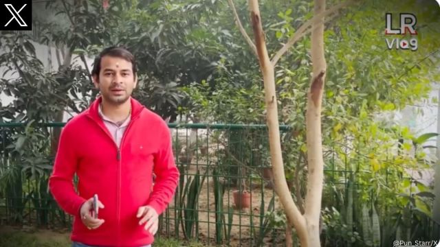 Bihar minister Tej Pratap Yadav gives viewers a tour of Rajgir city on his vlog