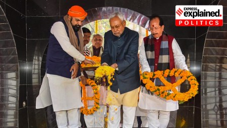 Nitish Kumar with Deputy Chief Ministers