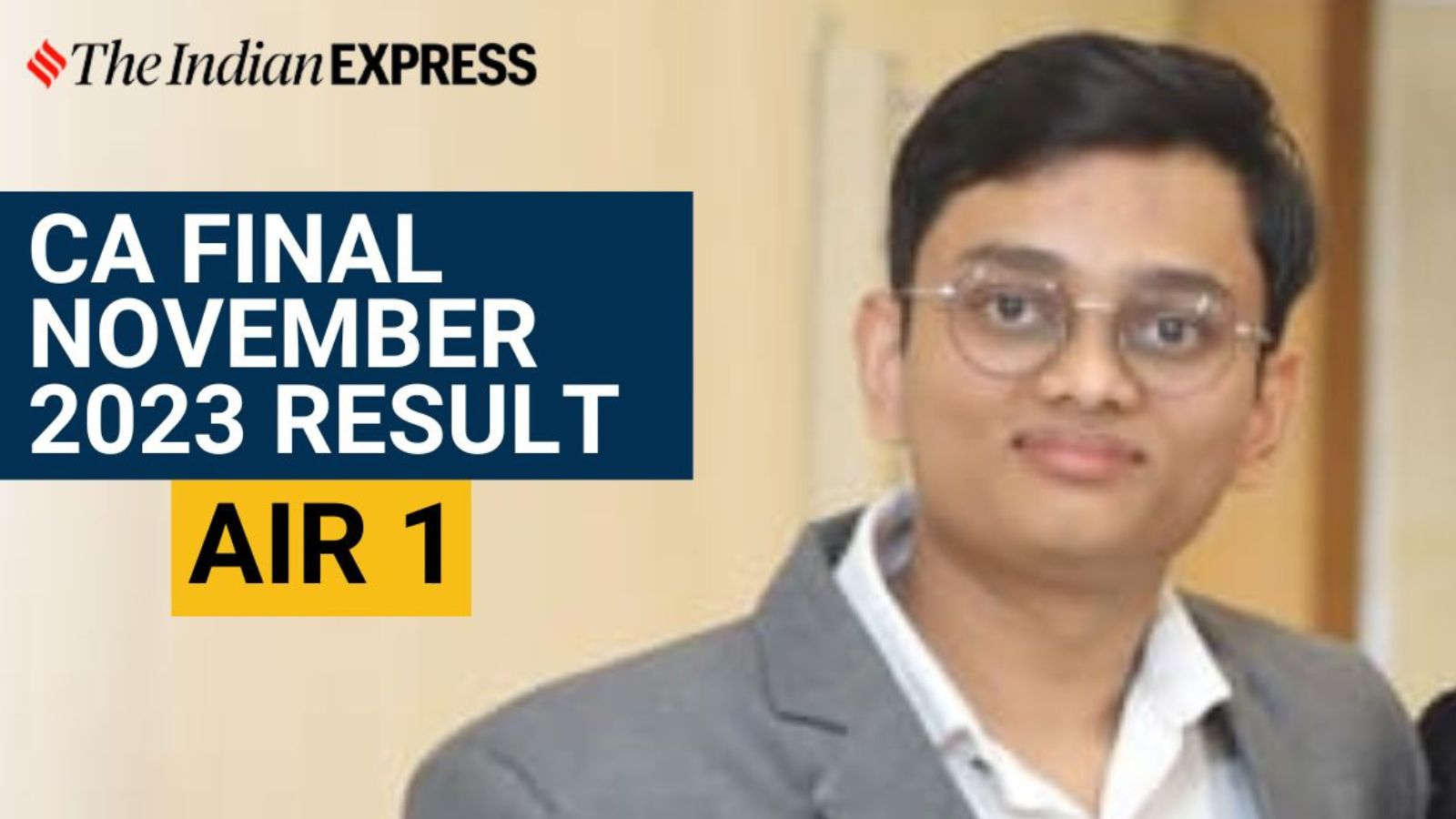 Icai Ca Final November 2023 Results ‘it Gets Frustrating But Keep Going Air 1 Madhur Jain 