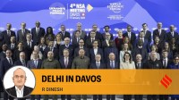 World Economic Forum, Davos 2024, WEF, made in India remarks, global economy, indian economy, Artificial Intelligence, AI talks, WEF meeting, WEF meeting challenges, climate change, misuse of technology, CII India Business Hub, who is WEF host, WEF news, indian express news