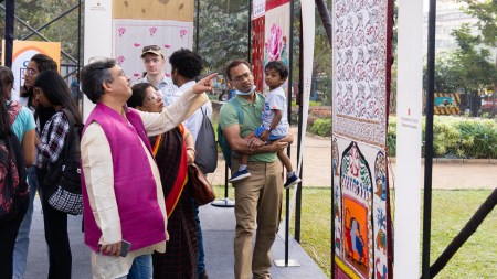 ‘Hamari Virasat’ showcases 75 textiles for 75 years of India’s Constitution