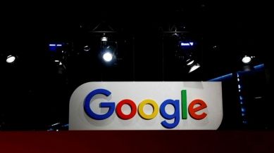 Google's logo is seen at the Viva Technology conference on innovation and startups held at the Porte de Versailles exhibition center in Paris, France, on June 14, 2023.Reuters/Gonzalo Fuentes/File photo