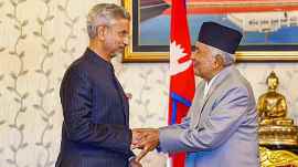 Jaishankar, nepal pm