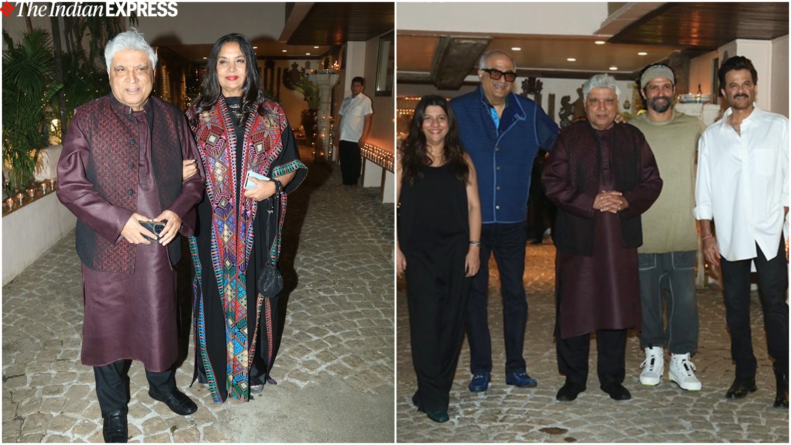 Anil Kapoor hosts Javed Akhtar’s birthday bash, he asks papparazi ‘shor