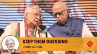 Advani at 96 is in frail health, but his loyal private secretary Deepak Chopra says the former party president is keen to attend the ceremony and they are trying to work out the logistics. Joshi, who celebrated his 90th birthday this month, is in remarkably good shape, both physically and mentally. (Express File Photo)