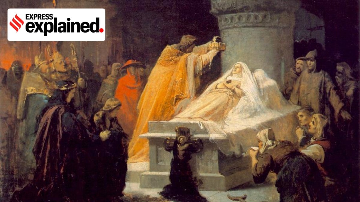 Canonization of Elizabeth of Hungary in 1235.